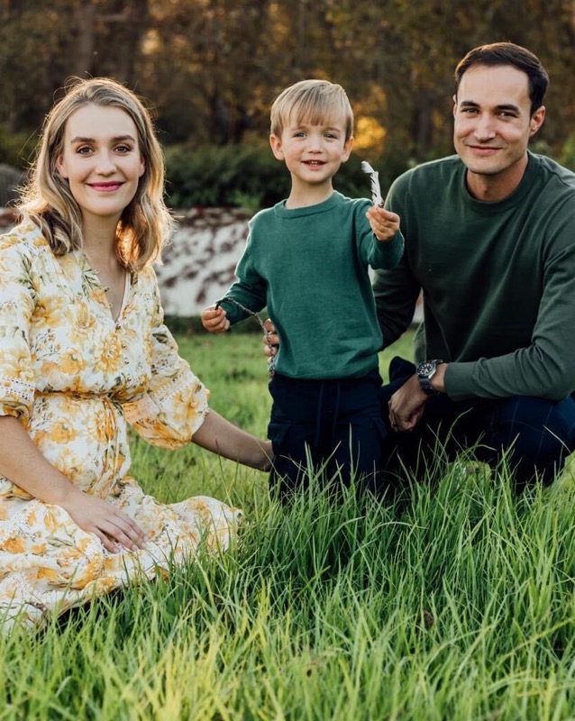Nick, co-founder of North State Coatings, with his family